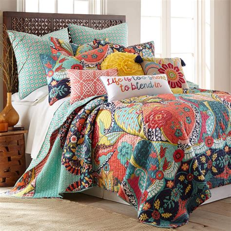 Buy Levtex Angelica Spring Jacobean Floral 2-Pc. . Levtex king quilts